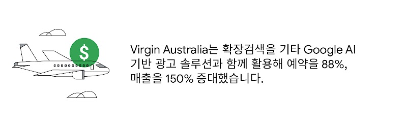 Virgin Australia 구글 광고 솔루션과 확장 검색 케이스 스터디