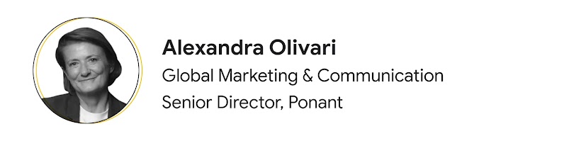 Portrait d'Alexandra Olivari Global Marketing et Communication Senior Director, Ponant