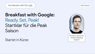 Die wichtigste Saison des Jahres steht bevor! In dieser praxisorientierten Session beleuchten wir die neuesten Konsumententrends für die Peak Season und was das für das Marketing bedeutet. Erfahre, wie du mit den neuesten KI-basierten Google-Tools das komplexe Kaufverhalten meisterst und deine Kampagnen-Performance maximierst. Wir machen dich startklar für eine erfolgreiche Peak Season!