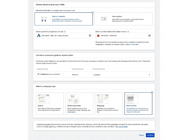 Demand Gen in Commerce Media Suite image