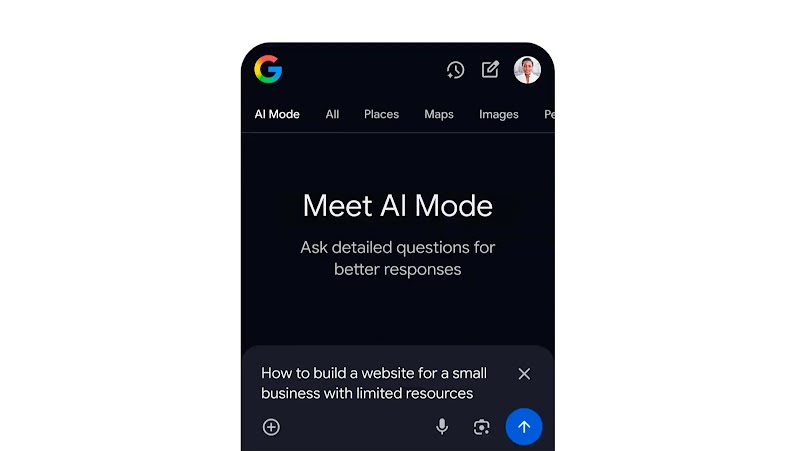 Google 検索の最新機能「AI モード」は、人々が情報をより速く見つけて行動するのを助ける。