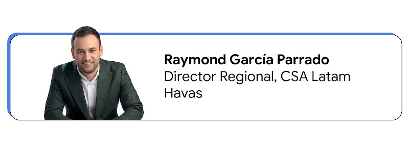 Retrato de Raymond García Parrado, Director Regional, CSA Latam