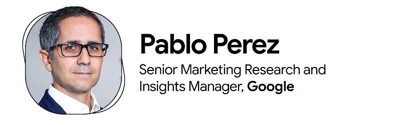 Porträtfoto von Pablo Perez, Senior Marketing Research and Insights Manager, Google.