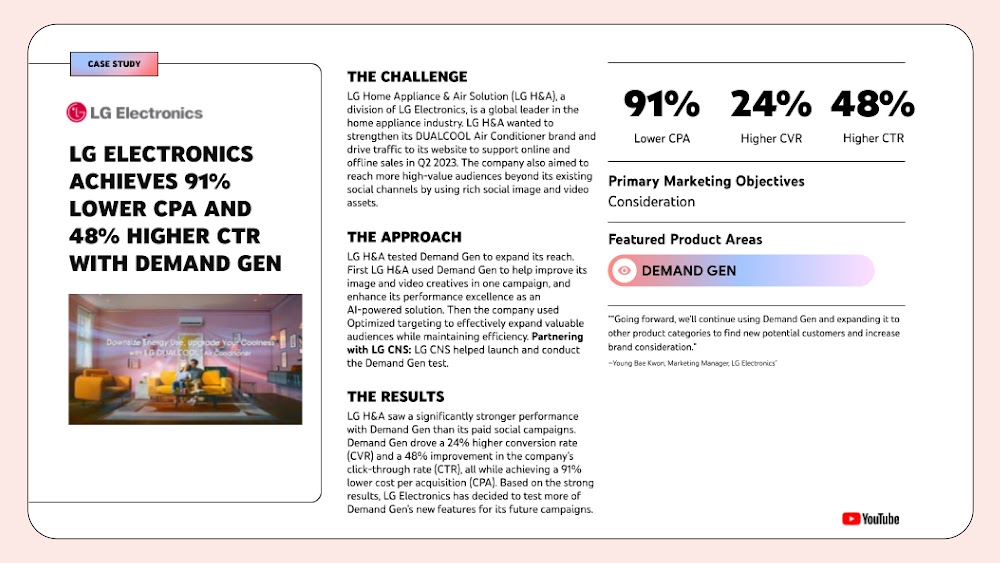 LG Electronics Case Study.