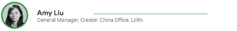 Amy Liu, General Manager, Greater China Office, Lilith