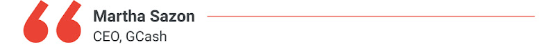Martha Sazon, CEO, GCash
