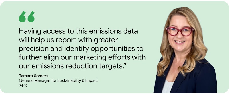 Tamara Somers, General Manager for Sustainability & Impact at Xero, said access to emissions data will improve carbon footprint reporting precision and help identify opportunities to better align marketing efforts with emissions reduction targets.