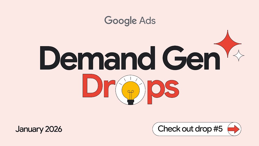 Demand Gen Drops title card with logo and lightbulb iconography.