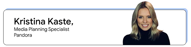 Kristina Kaste, Media Planning Specialist, Pandora