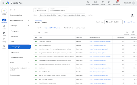 Unlock more visibility and control in Performance Max