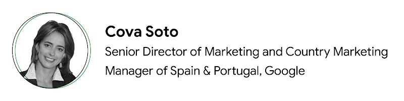 Google'da Senior Director of Marketing ve Country Marketing manager of Spain & Portugal olarak görev yapan katılımcı Cova Soto'nun portre fotoğrafı