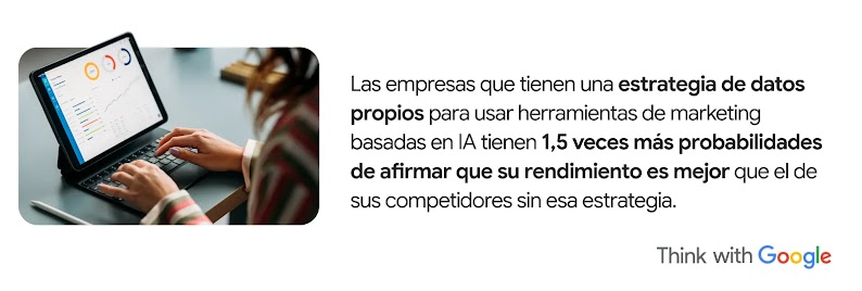 Un analista crea un gráfico en un portátil.