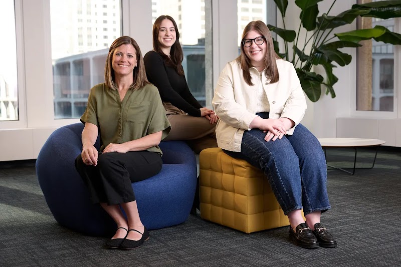  Wpromote team members: Alison Buchheit, Lexi Hoffman, and Amy Adams.