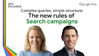 Podcast cover art for 'Ads Decoded'. The design features the title 'Ads Decoded' and the text 'Hosted by Ginny Marvin, Ads Product Liaison', accompanied by the multi-colored Google Ads logo.