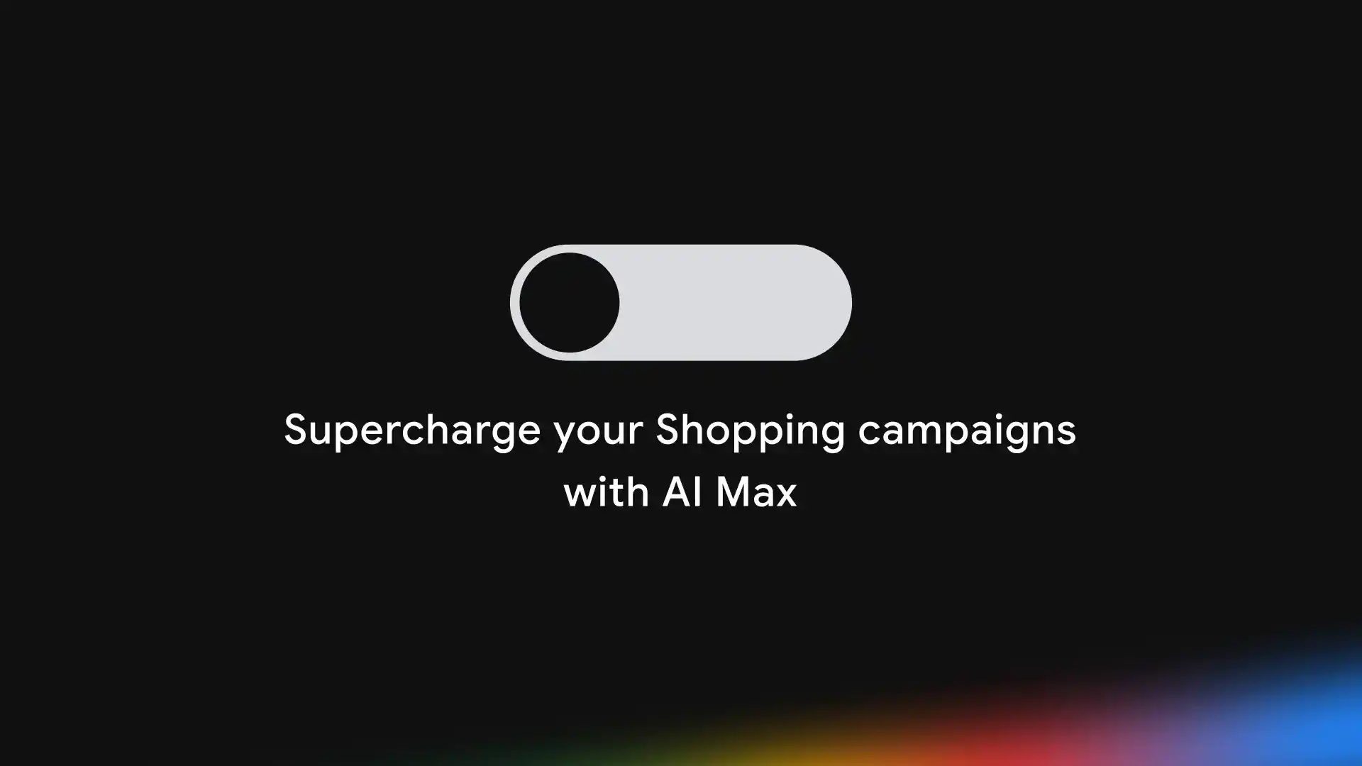 AI Max for Shopping campaigns