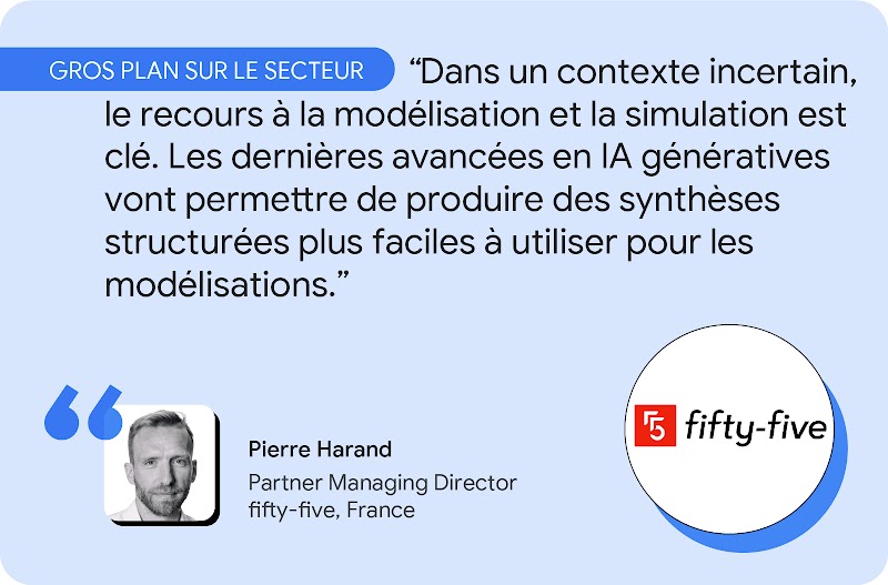 Pierre Harand, le Partner Managing Director de fifty-five partage son opinion sur IA
