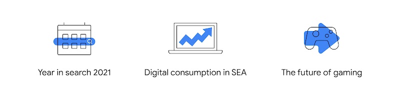 Market and consumer insights shaping the future: Year in Search 2021, digital consumption in SEA, and the future of gaming