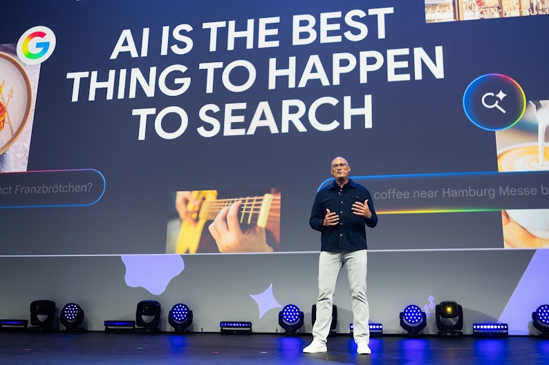  Brendon Kraham, VP Global Search Ads & Commerce bei Google, erklärte auf der OMR 2026, wie KI die Google Suche verändert - und was das für Marketer in Zukunft bedeutet
