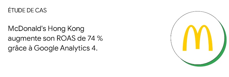 Étude de cas : McDonald's Hong Kong augmente son ROAS de 74 % grâce à Google Analytics 4.