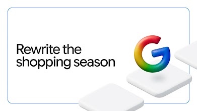 Image reads “Rewrite the shopping season”