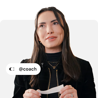 Example of trends and culture creative from Coach