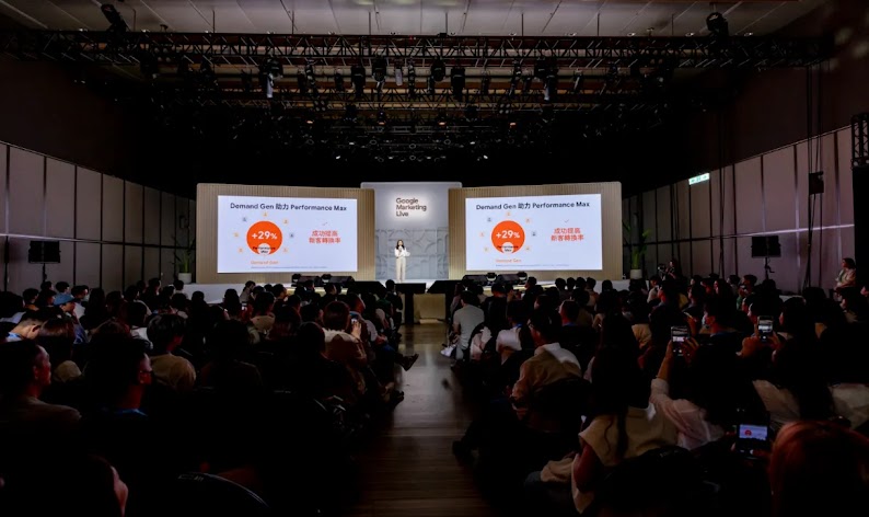 Coupang 台灣 資深行銷經理 Kelly Liu在Google Marketing Live 台上分享