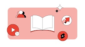 Die Grafik zeigt das YouTube Playbook, das Tools und Strategien für erfolgreiche Marken auf YouTube enthält