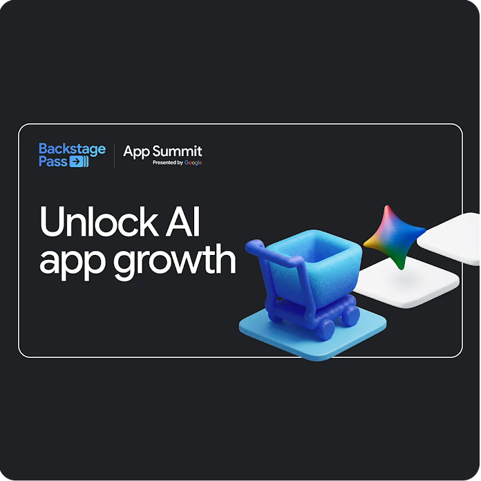 Image reads “Unlock AI app growth”