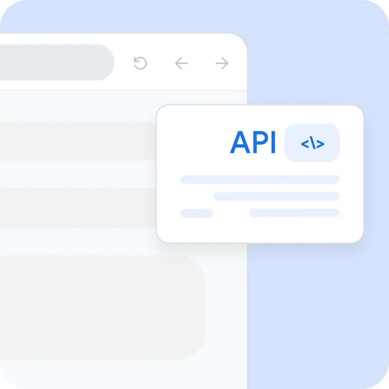 איור של מחשב נייד עם סמלים של קוד API מסביבו.