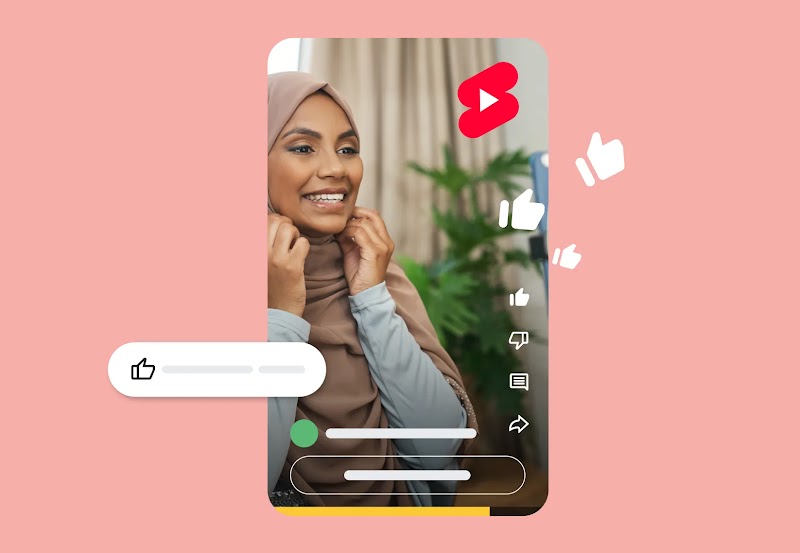 Abone ol düğmesi içeren ve çok sayıda beğeni alan bir YouTube Shorts videosunun ekran görüntüsü.