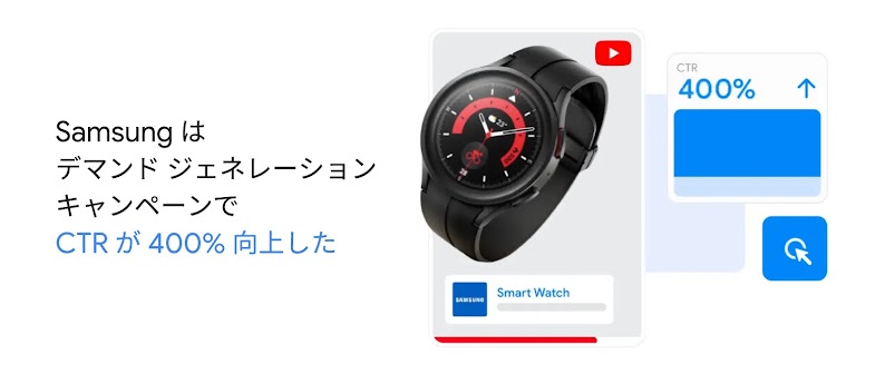Samsung はデマンド ジェネレーション キャンペーンで CTR が 400% 向上した