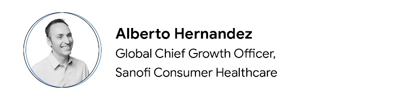 Foto di Alberto Hernandez, global chief growth officer, Sanofi Consumer Healthcare