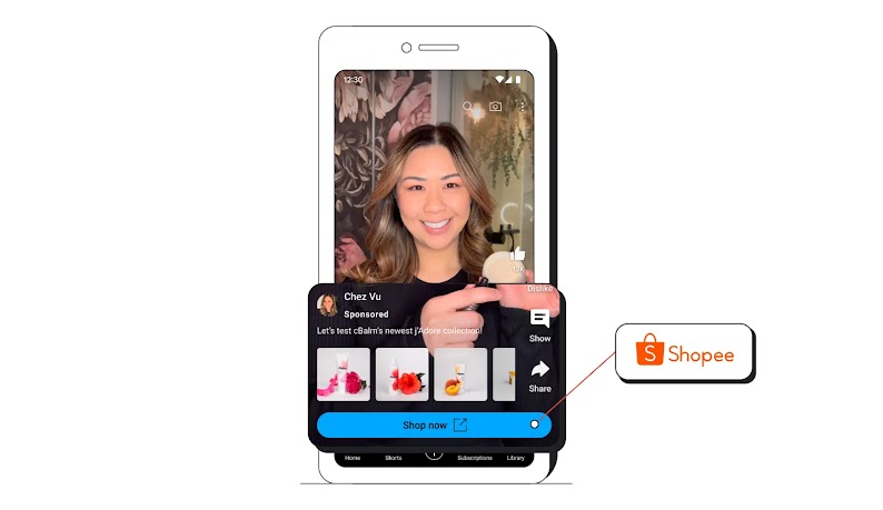 ฟีเจอร์ใหม่ของ YouTube Shopping มีลิงก์สำหรับซื้อที่โดดเด่นและสามารถฝังลงในวิดีโอ, Shorts และไลฟ์สดของ YouTube เพื่อกระตุ้นการตัดสินใจซื้อและเพิ่มยอดขาย eCommerce