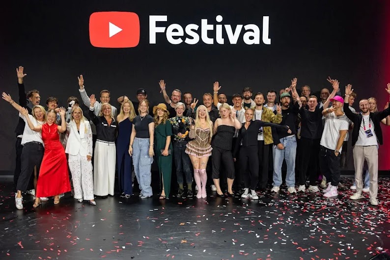 Auf dem YouTube Festival 2025 ware mehr als 100 Creator anwesend