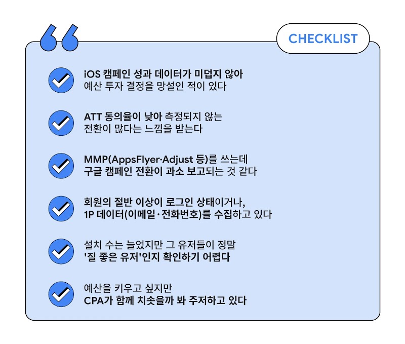 ODM adoption checklist