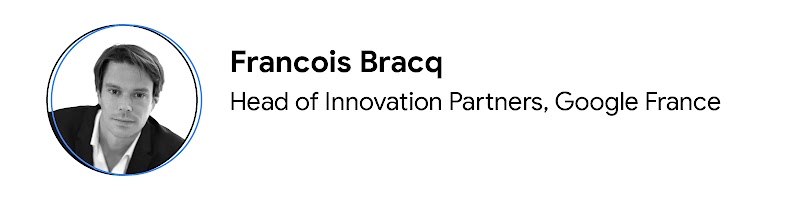Fotografía del colaborador Francois Bracq, responsable de Partners de Innovación de Google en Francia.