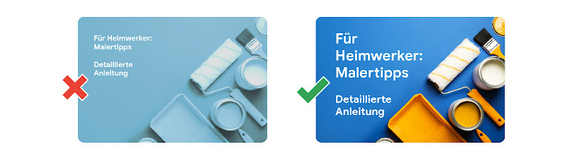 Für kleinere Displays optimieren