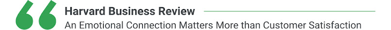 Harvard Business Review. An Emotional Connection Matters More Than Customer Satisfaction.