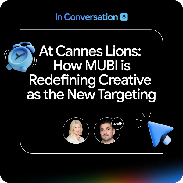Image reads “In Conversation at Cannes Lions”