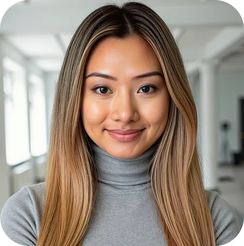 Portrait of Kat Nguyen.