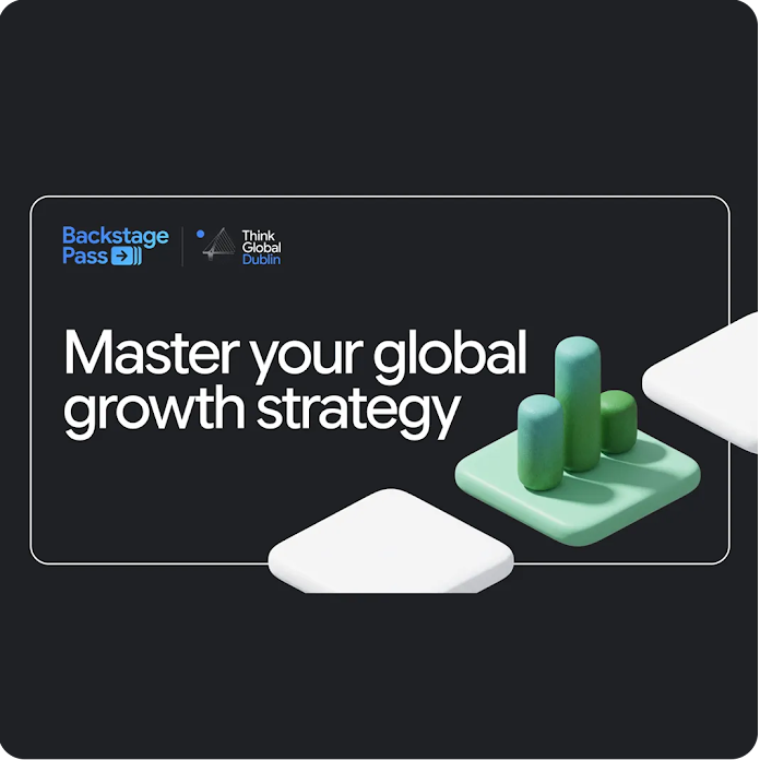 Image reads “Master your global growth strategy”