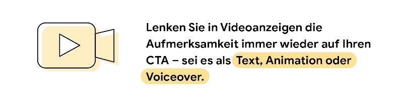 Durch einen klaren Call-to-Action (CTA) punkten