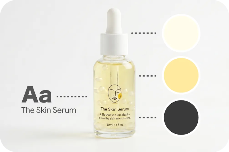 Generate premium assets. Pomelli builds a look grounded in your brand DNA.