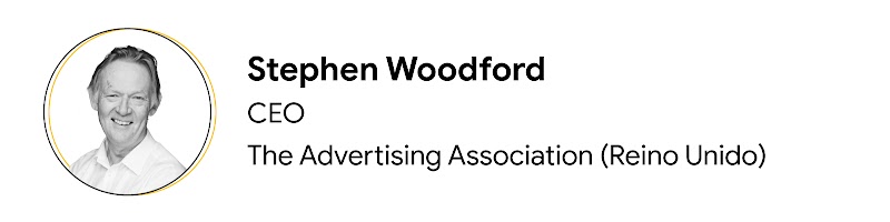 Fotografía del colaborador Stephen Woodford, consejero delegado de The Advertising Association (Reino Unido)