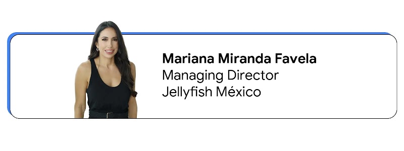 Retrato a color de Mariana Miranda Favela, Managing Director, Jellyfish México