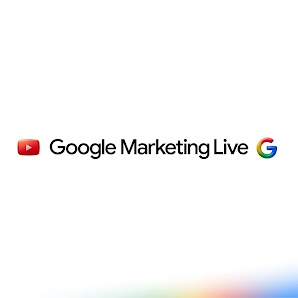 Google Marketing Live logo next to the YouTube and Google G icons