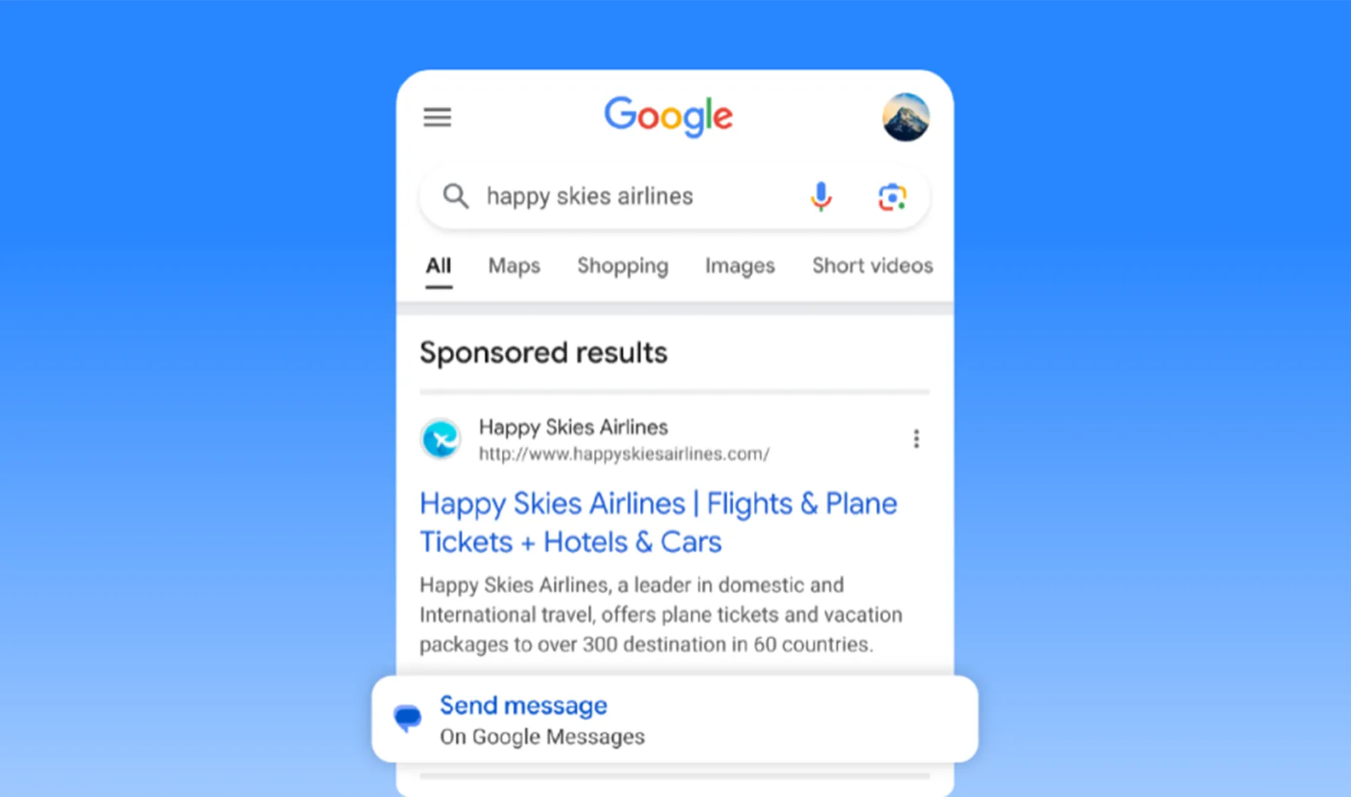 RCS Message Ads for Business image