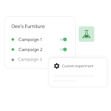 UI of a calendar for performance comparison.