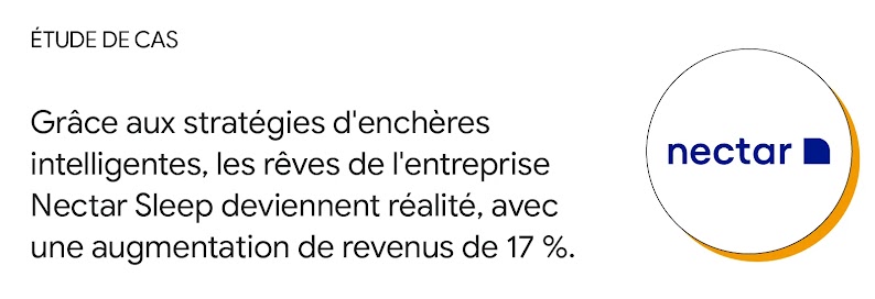 Étude de cas : Grâce aux stratégies d'enchères intelligentes, les rêves de l'entreprise Nectar Sleep deviennent réalité, avec une augmentation de revenus de 17 %.