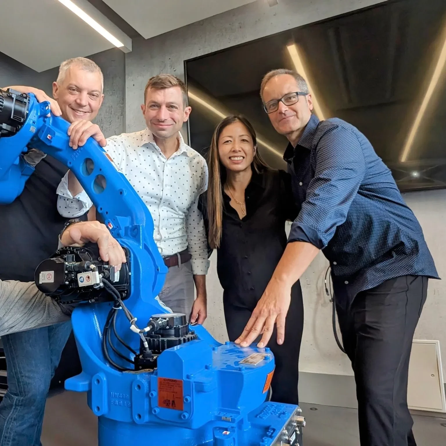 The team at robotics software company Instrinsic